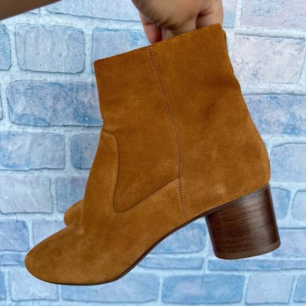 Isabel Marant Dusta Heeled Ankle Boots size 37/6.5 - Picture 14 of 16